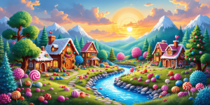Candy Village: Negeri Permen Penuh Hadiah Manis