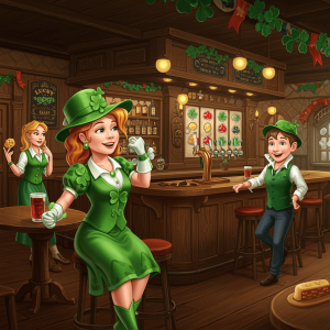Lucky Clover Lady: Keberuntungan Daun Semanggi Digital
